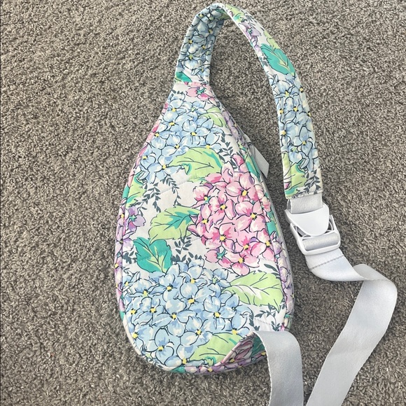 Vera Bradley Floral Sling Bag with Adjustable Strap - Picture 4 of 6